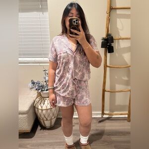 SKIMS SLEEP *UNRELEASED* SHORT SLEEVE/SHORT SET